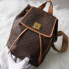 Celine Macadam PVC Backpack in Brown