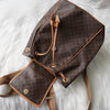 Celine Macadam PVC Backpack in Brown