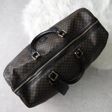 セリーヌ マカダム PVC ボストンバッグ ブラック - NEWSED