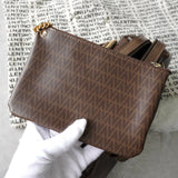 ヴァレンティノ ヴィンテージ PVC / レザー ハンドバッグ ブラウン - NEWSED