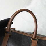 クリスチャン ディオール ヴィンテージ ハニカム柄 PVC ボストンバッグ ハンドバッグ ブラウン系 - NEWSED