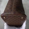 Celine Macadam PVC/皮革手提包单肩包 A4 收纳包棕色