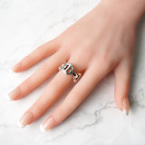 ホーセンブース QUAD LINK シルバー925 指輪 リング サイズ8 / 16号 新品仕上げ - NEWSED