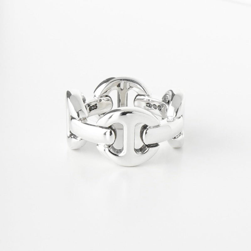 ホーセンブース QUAD LINK シルバー925 指輪 リング サイズ8 / 16号 新品仕上げ - NEWSED