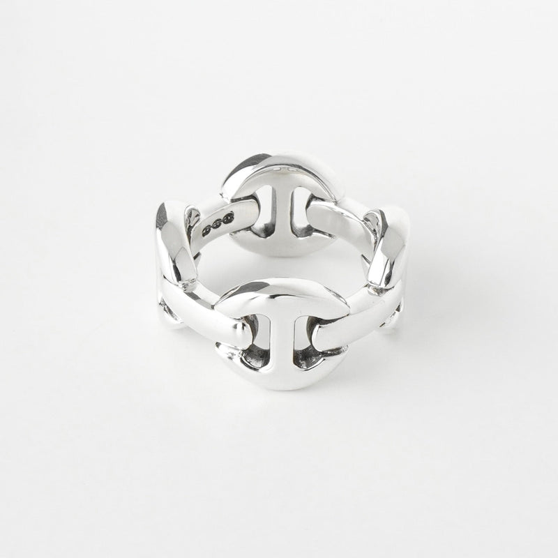 ホーセンブース QUAD LINK シルバー925 指輪 リング サイズ8 / 16号 新品仕上げ - NEWSED