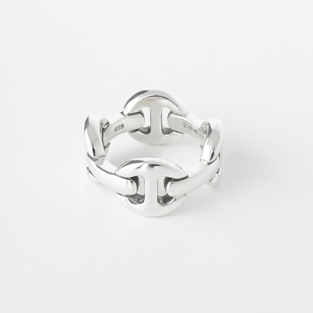 ホーセンブース QUAD LINK シルバー925 指輪 リング サイズ9 / 19号 新品仕上げ