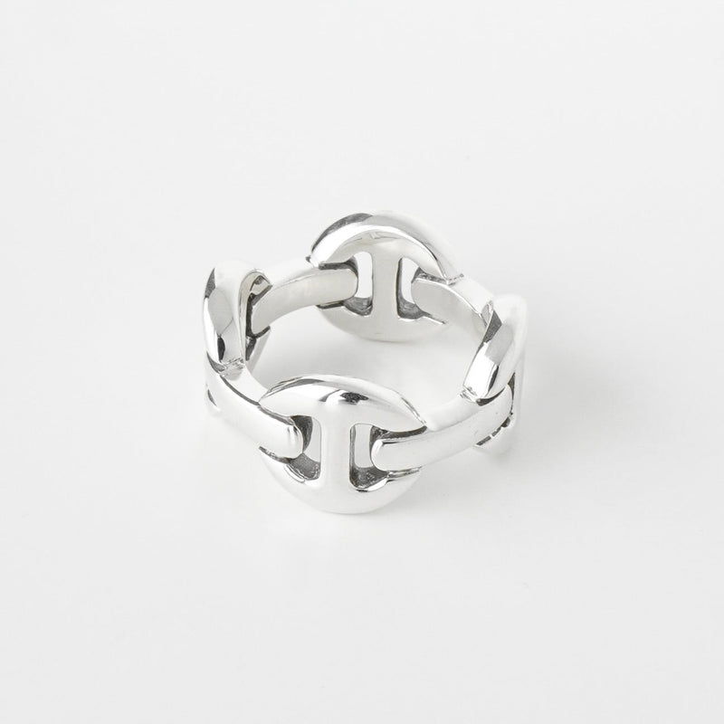 ホーセンブース QUAD LINK シルバー925 指輪 リング サイズ9 / 19号 新品仕上げ - NEWSED