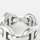 ホーセンブース QUAD LINK シルバー925 指輪 リング サイズ9 / 19号 新品仕上げ - NEWSED