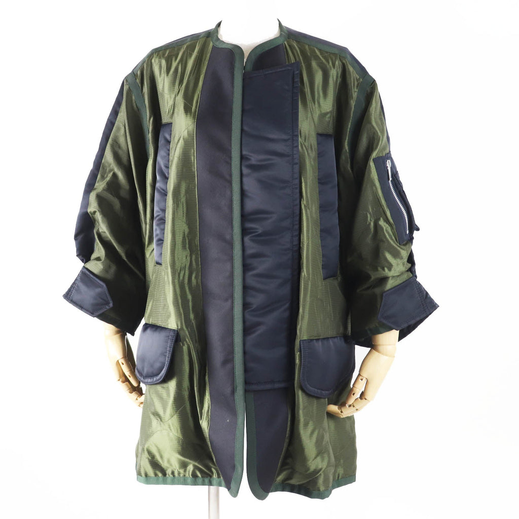 サカイ Quilted Jacket ジャケット カーキ 1 レディース