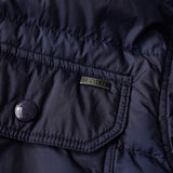 ポロ ラルフローレン ロゴプレート ダウンジャケット ネイビー