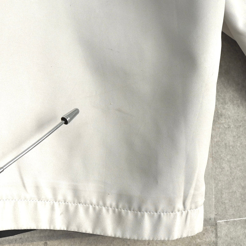 イヴサンローラン リバーシブル YSLロゴ ブルゾンホワイト / ブラック