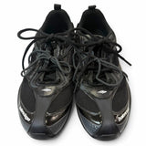 バレンシアガ Radar Sneaker ダメージ加工 レースアップ ローカットスニーカー ブラック 41 (27cm) メンズ - NEWSED
