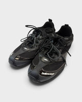 バレンシアガ Radar Sneaker ダメージ加工 レースアップ ローカットスニーカー ブラック 41 (27cm) メンズ - NEWSED