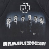 バレンシアガ RAMMSTEIN BOXY ラムシュタイン レギュラーフィット ヴィンテージ加工 半袖Ｔシャツ ブラック XXS メンズ - NEWSED