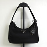 プラダ Re - Edition 2000 ナイロン ミニハンドバッグ ブラック - NEWSED