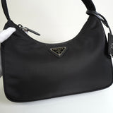 プラダ Re - Edition 2000 ナイロン ミニハンドバッグ ブラック - NEWSED