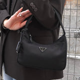 プラダ Re - Edition 2000 ナイロン ミニハンドバッグ ブラック - NEWSED