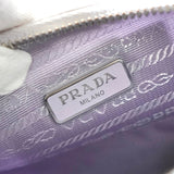 プラダ テスートナイロン / サフィアーノレザー トライアングルロゴ Re - Edition 2005 ワンショルダーバッグ ラベンダー - NEWSED