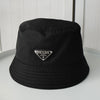 プラダ RE-NYLON ポコノ テスート ナイロン バケットハット 帽子 三角プレート トライアングルロゴ ブラック 保存袋付き