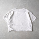 Remake｜"David Bowie" cropped tee shirt - NEWSED