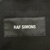 ラフシモンズ Replicants Hooded Jacket バックプリント レプリカンツ フーデッド コート ブラック 50 メンズ