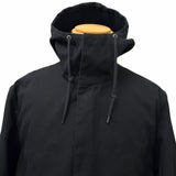 ラフシモンズ Replicants Hooded Jacket バックプリント レプリカンツ フーデッド コート ブラック 50 メンズ - NEWSED