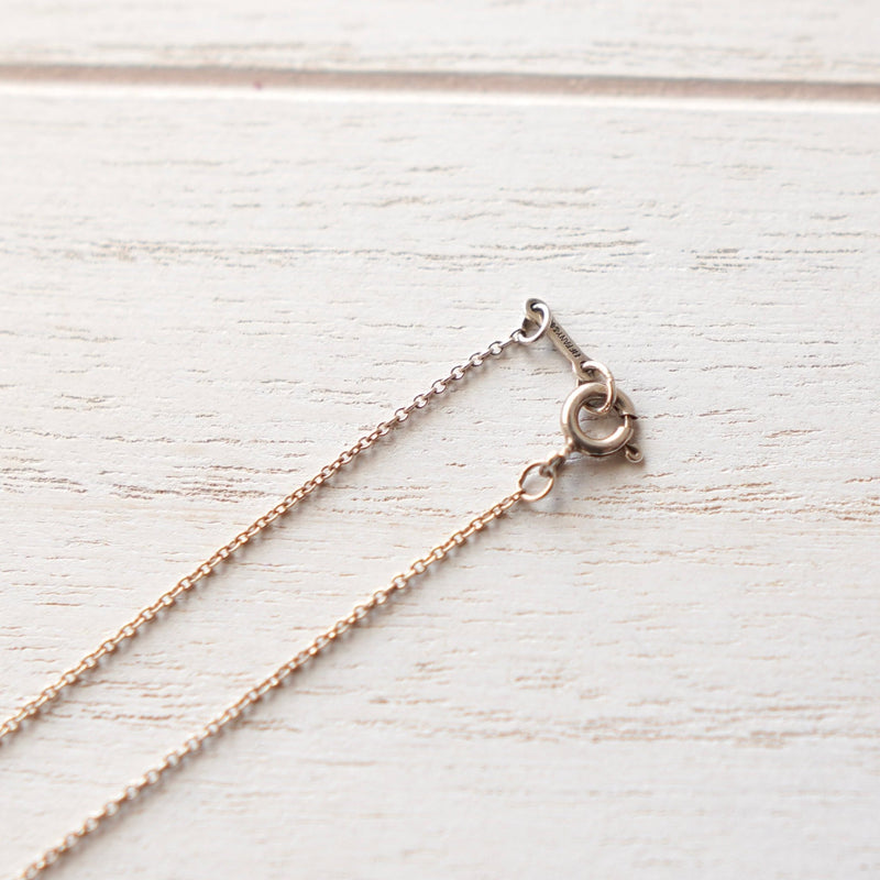 "Return to Tiffany" Bean Silver Necklace - NEWSED