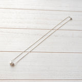 "Return to Tiffany" Bean Silver Necklace - NEWSED