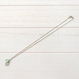 "Return to Tiffany" Double Heart Tags Silver Necklace - NEWSED