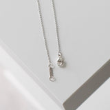 Return To Tiffany Heart Padlock Motif Silver 925 Necklace - NEWSED