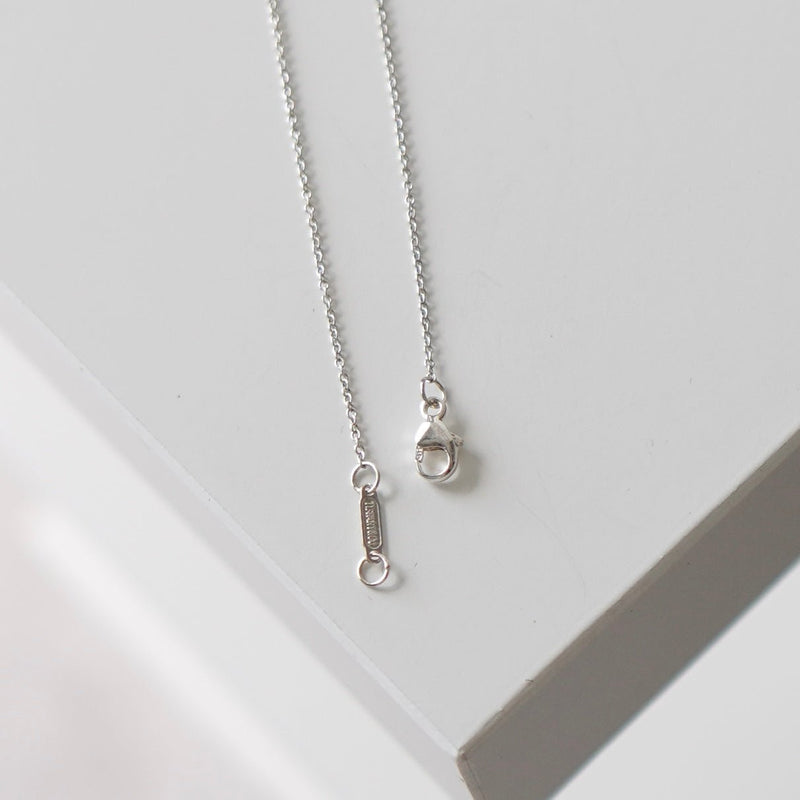 Return To Tiffany Heart Padlock Motif Silver 925 Necklace - NEWSED