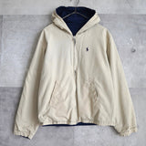 Reversible Hooded Zip - up Jaclet - NEWSED