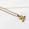 Rhinestone Gold Necklace