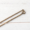 Rhinestone Gold Necklace
