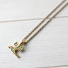 Rhinestone Gold Necklace