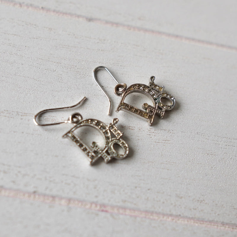 Rhinestone Silver Pierce - NEWSED