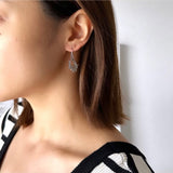 Rhinestone Silver Pierce - NEWSED