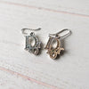 Rhinestone Silver Pierce