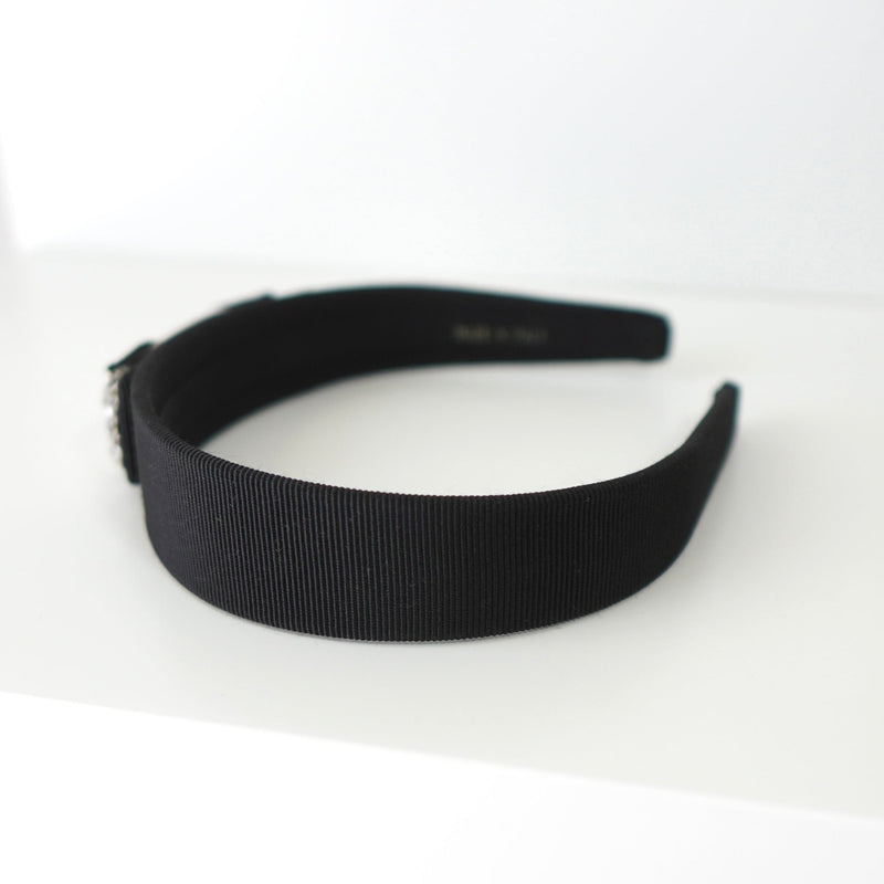 Rhinestone Vala Ribbon Headband - NEWSED