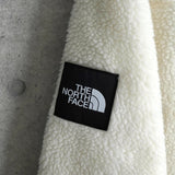 ザ ノースフェイス RIMO Fleece Anorak Hood Jacket ロゴ ハーフジップ ボア フリースジャケット ホワイト - NEWSED
