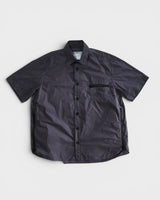 RIP STOP SHIRT サカイ ナイロン 半袖シャツ チャコールグレー サイズ1 メンズ - NEWSED