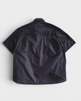 RIP STOP SHIRT サカイ ナイロン 半袖シャツ チャコールグレー サイズ1 メンズ - NEWSED