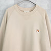 Maison Kitsune 狐狸头运动衫 米色