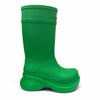 バレンシアガ×クロックス RUBBER CROCS BOOTS ロングブーツ グリーン 40 メンズ 未使用品