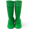 バレンシアガ×クロックス RUBBER CROCS BOOTS ロングブーツ グリーン 40 メンズ 未使用品