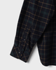 カーハート ロゴ ボタンダウン チェック柄 長袖シャツ ブラック グリーン S メンズ レディース