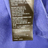 バレンシアガ ダメージ加工 キャンペーンロゴ 半袖Ｔシャツ ネイビー S メンズ - NEWSED