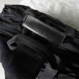 プラダ テスート ポコノ ナイロン / サフィアーノレザー 2way ボストンバッグ ブラック