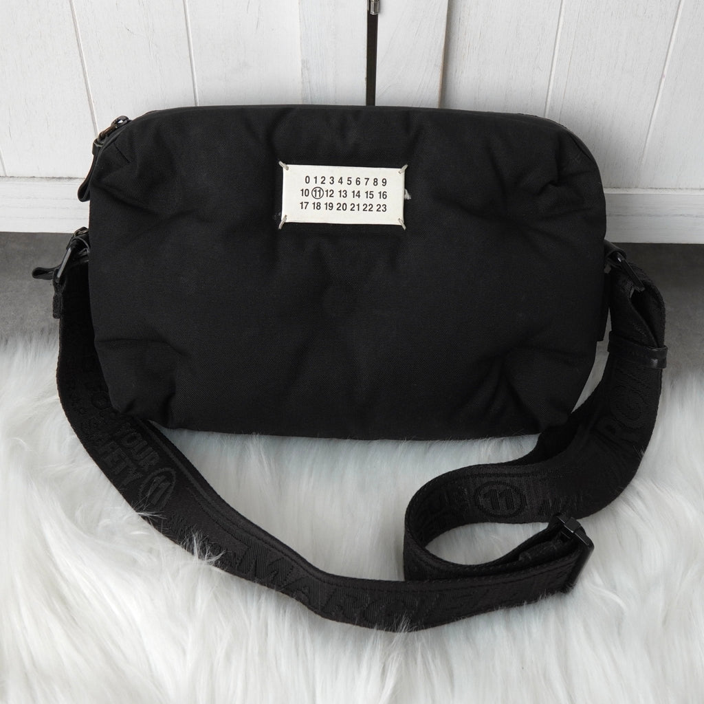 Maison Margiela Glam Slam 尼龙单肩包 S55WB0012 黑色