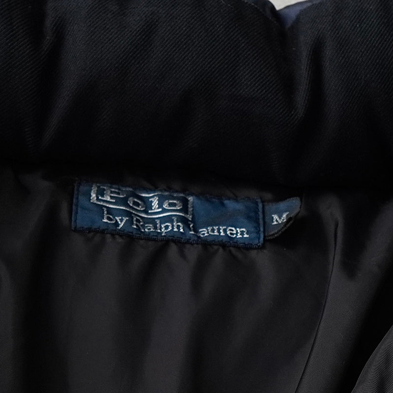 ポロ ラルフローレン ポニーロゴ ダウンジャケット ネイビー